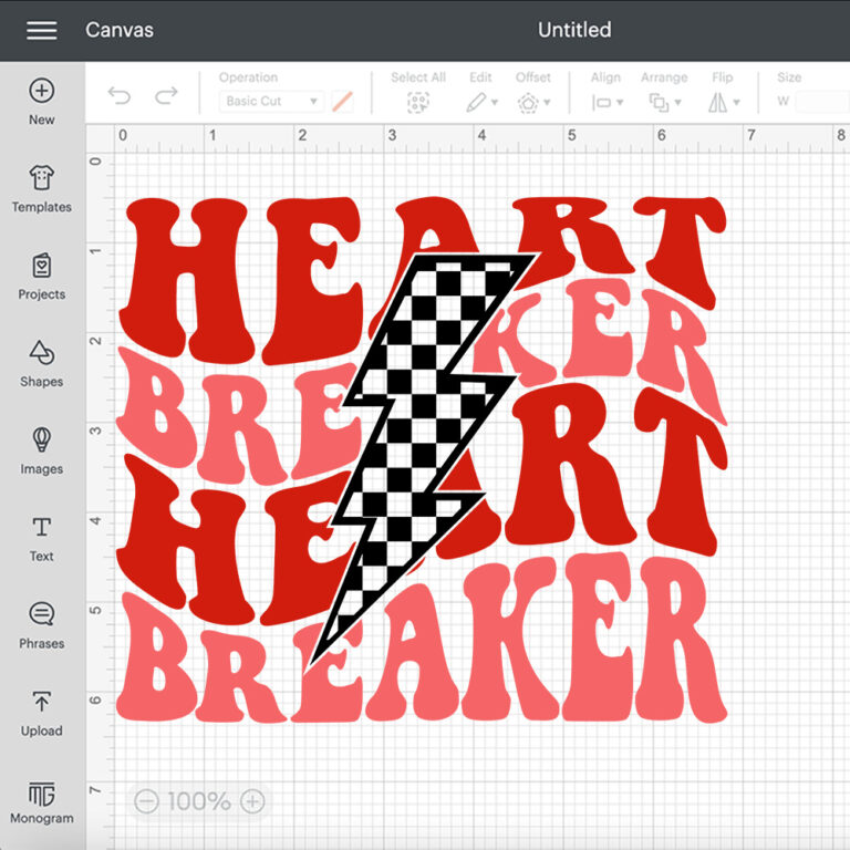 Heart Breaker SVG Valentines Day Lighting Heart T shirt Retro Design SVG PNG 2