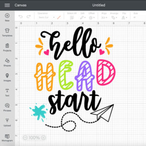 Hello Headstart SVG First Day of School SVG Cut Files for Cricut 2