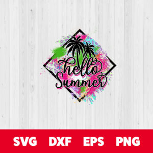 Hello Summer PNG Sublimation Hello Summer Sublimation 1