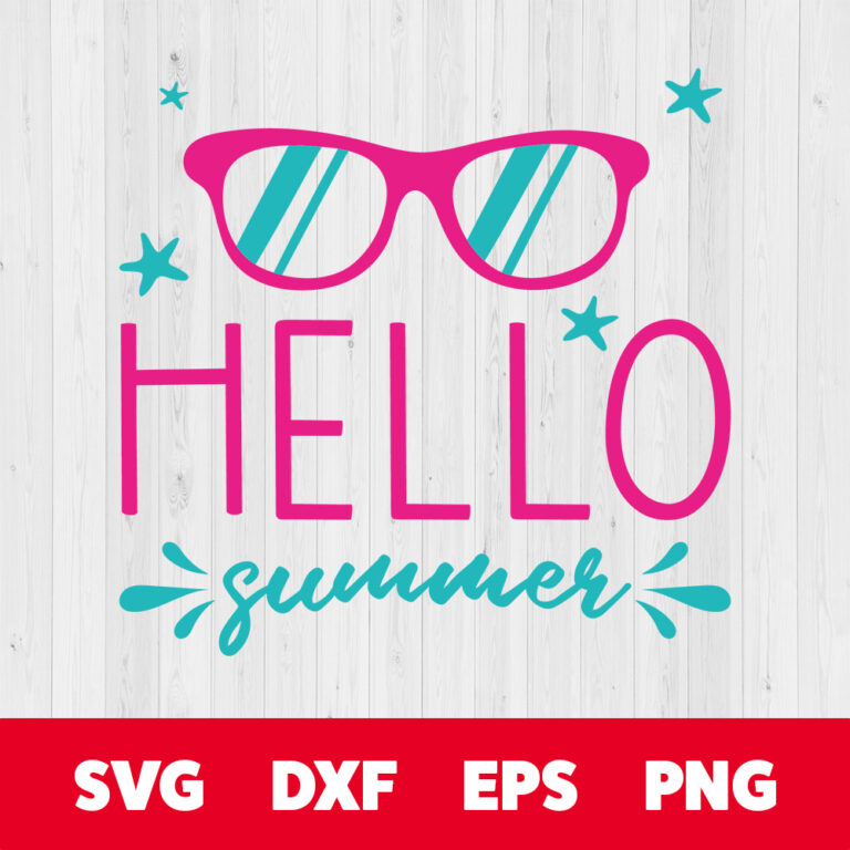 Hello Summer Sunny Days SVG 1