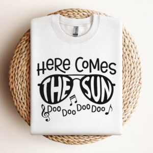 Here Comes The Sun SVG Summer musical sunglasses 3