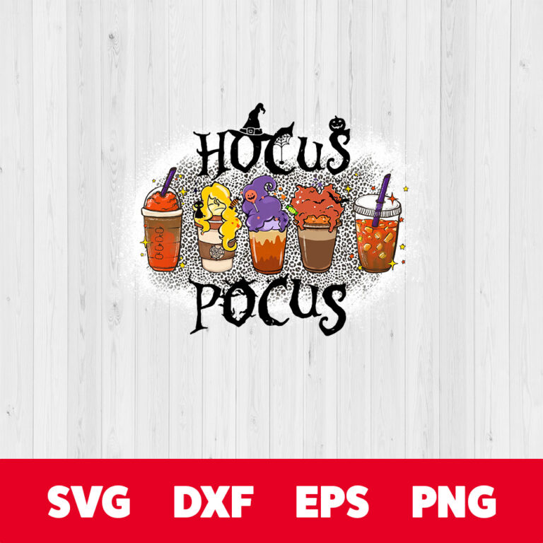 Hocus Pocus Coffee PNG Sanderson Sisters PNG Halloween PNG 1