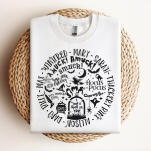 Hocus Pocus Collage SVG Sanderson Sisters T shirt Design SVG Cut Files 3