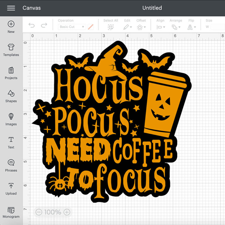 Hocus Pocus Need coffee to focus SVG Hocus Pocus SVG 2