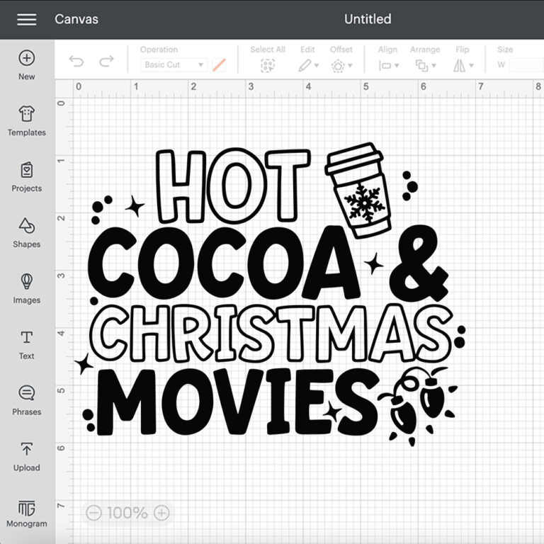 Hot Cocoa And Christmas Movies SVG 2