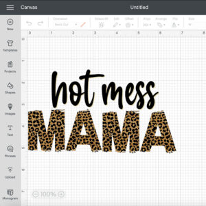 Hot Mess Mama Mom Life PNG Instant Download 2