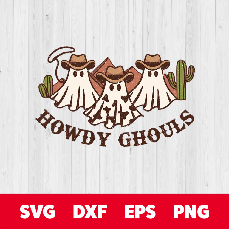 Howdy Ghouls Sublimation PNG Howdy Ghouls PNG 1
