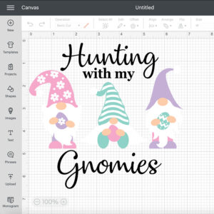 Hunting With My Gnomies SVG 2
