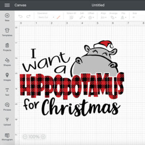 I Want A Hippopotamus For Christmas SVG Christmas SVG 2