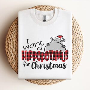 I Want A Hippopotamus For Christmas SVG Christmas SVG 3