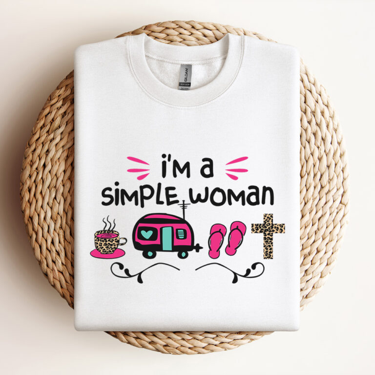 Im A Simple Woman PNG Camper PNG 3
