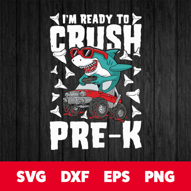 Im Ready To Crush 4th Grade Back To School Video Game SVG 1