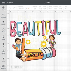 Its Beautiful Day For Learning Retro Teacher Back To School SVG 2