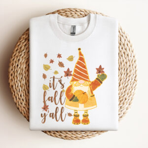 Its Fall Yall PNG Fall PNG Pumpkin PNG Sublimation Gnome PNG 3
