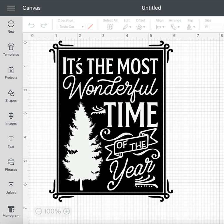 Its The Most Wonderful Time Of The Year SVG Christmas Tree SVG file 2