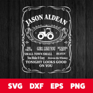 Jason Aldean SVG Rock N Roll Cowboy Tour SVG Country Western SVG 1