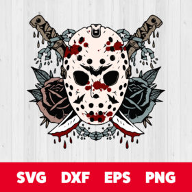 Jason Vorhees SVG PNG Camp Crystal Lake Jason SVG 1