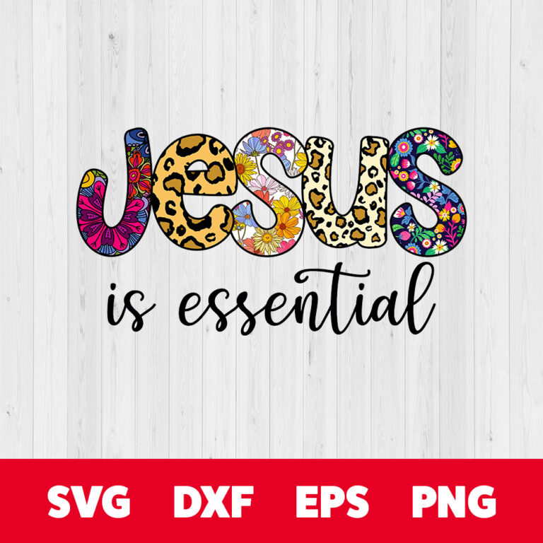 Jesus Is Essential PNG 1