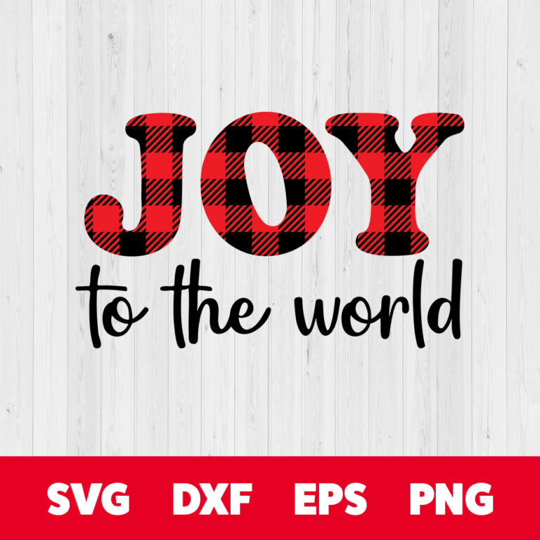 Joy to the World SVG Christmas SVG Winter Holiday 1