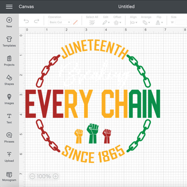 Juneteenth Breaking Every Chain SVG Black History SVG Freedom Juneteenth SVG 2
