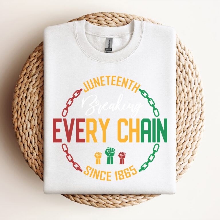 Juneteenth Breaking Every Chain SVG Black History SVG Freedom Juneteenth SVG 3