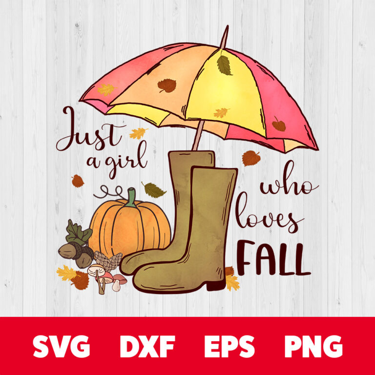 Just A Girl Who Loves Fall PNG Spice PNG Fall PNG 1