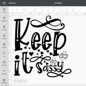Keep It Sassy SVG 2
