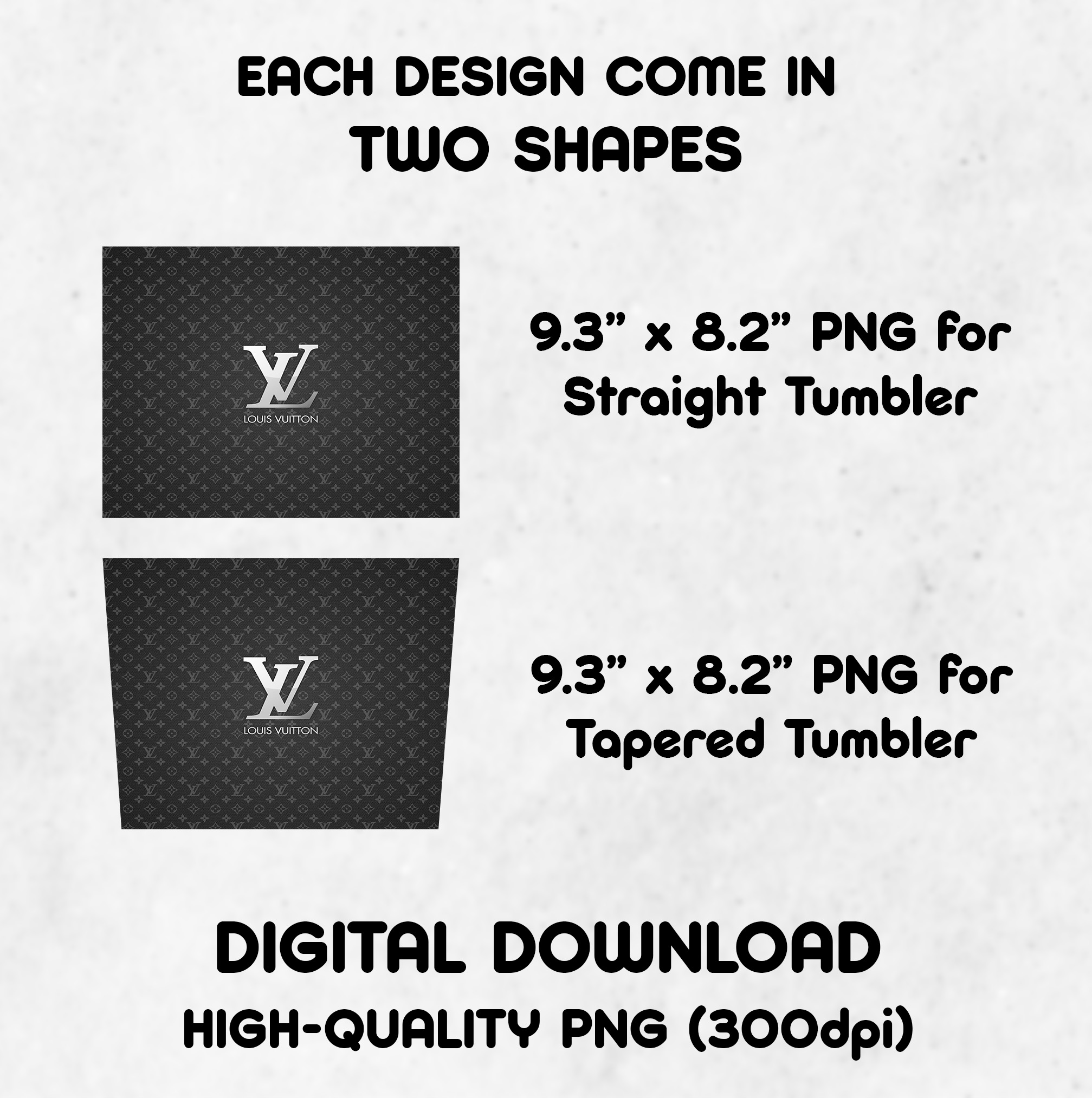 6 Louis Vuitton Tumblers 20oz Skinny Bundle Png - free svg files for cricut