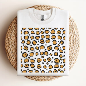 Layered Leopard Print Pattern 3