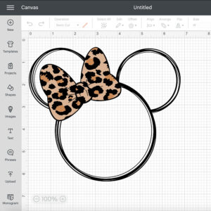 Leopard Mouse Vacation Design Mouse Design Rainbow PNG 2