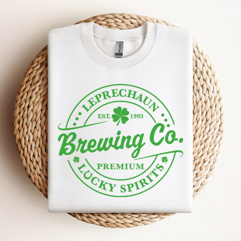 Leprechaun Brewing Co Premium Lucky Spirits SVG St Patricks Day SVG 3
