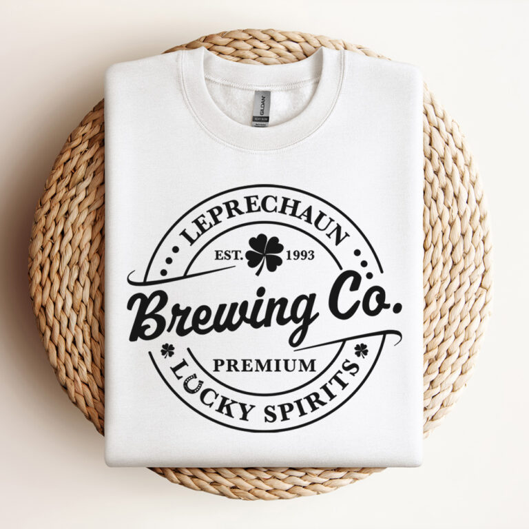 Leprechaun Brewing Co Premium Lucky Spirits SVG St Patricks Design SVG 3