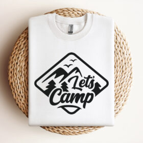 Lets Camp SVG Cut File 3