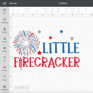 Little Firecracker SVG 4th of July SVG cutting files 2