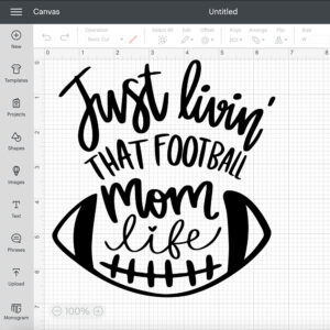 Livin That Football Mom Life SVG Football SVG Football Shirt SVG 2