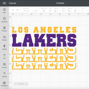 Los Angeles Lakers SVG NBA Basketball Team T shirt SVG Design Cut Files Cricut 2