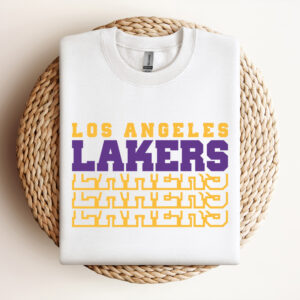 Los Angeles Lakers SVG NBA Basketball Team T shirt SVG Design Cut Files Cricut 3