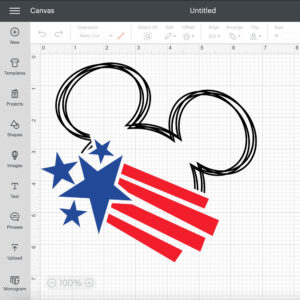 MIckey Head 4th of July SVG 4th of july SVG Independence day SVG 2