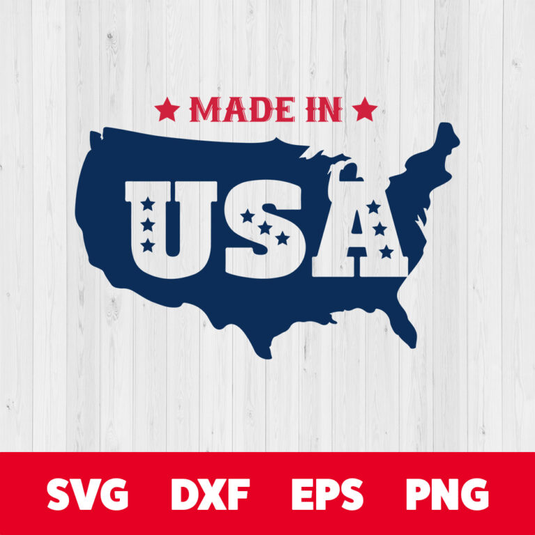 Made in USA SVG 4th of july SVG Independence day SVG 1