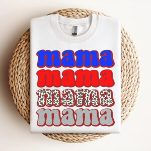 Mama America PNG Sublimation 4th of July PNG Sublimation 3