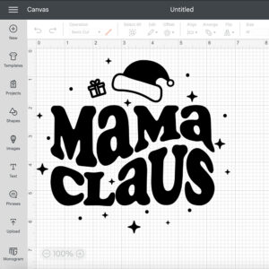 Mama Claus SVG 2