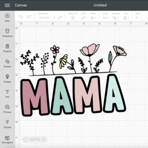 Mama SVG Mothers Day SVG Mom SVG File For Cricut 2