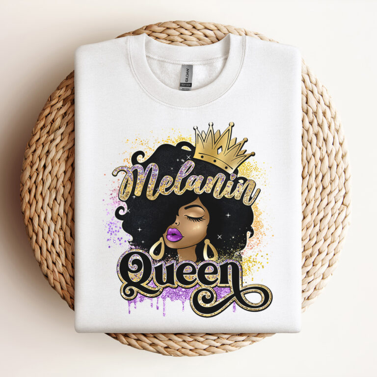 Melanin Queen PNG Black Girl PNG 3