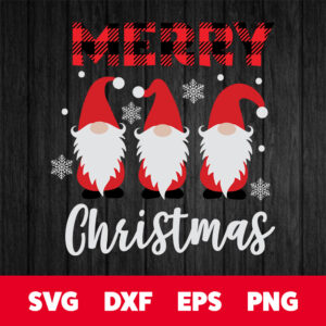 Merry Christmas Gnomes SVG Christmas SVG 1