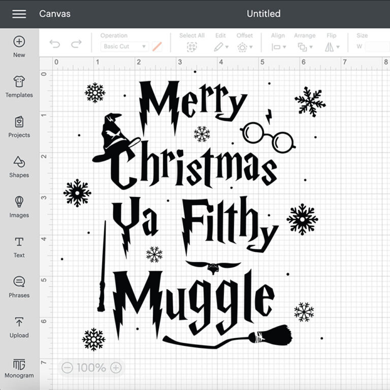 Merry Christmas Ya Filthy Muggle SVG 2
