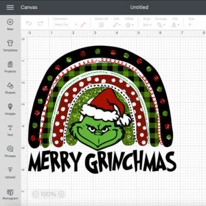 Merry Grinchmas Rainbow PNG Grinch PNG Merry Christmas PNG 2