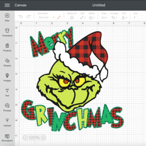 Merry Grinchmas design sublimation designbuffalo plaid design grinch PNG 2