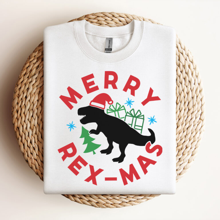 Merry Rex Mas SVG Christmas SVG 3