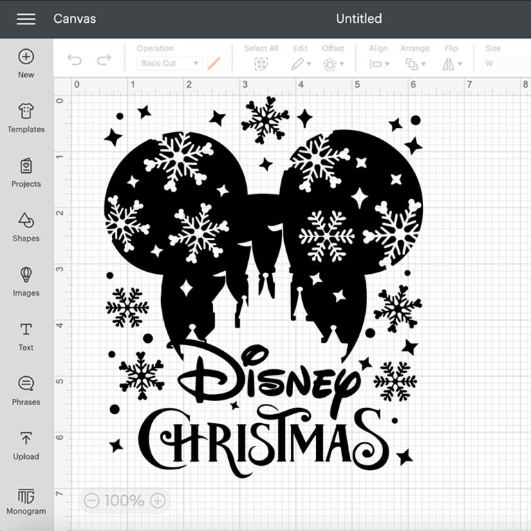 Mickey Disney Christmas SVG 2