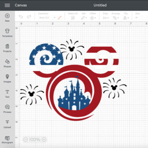 Mickey Mouse 4th of July SVG 4th of July SVG American Flag SVG 2